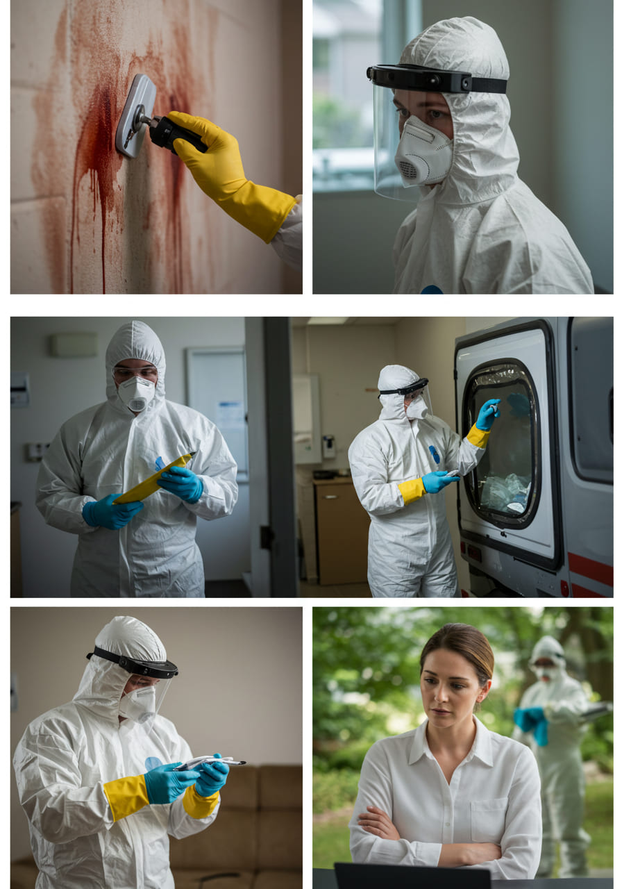 Clean Blood Biohazard, Death & Blood Cleanup | Midwest Trauma Cleanup