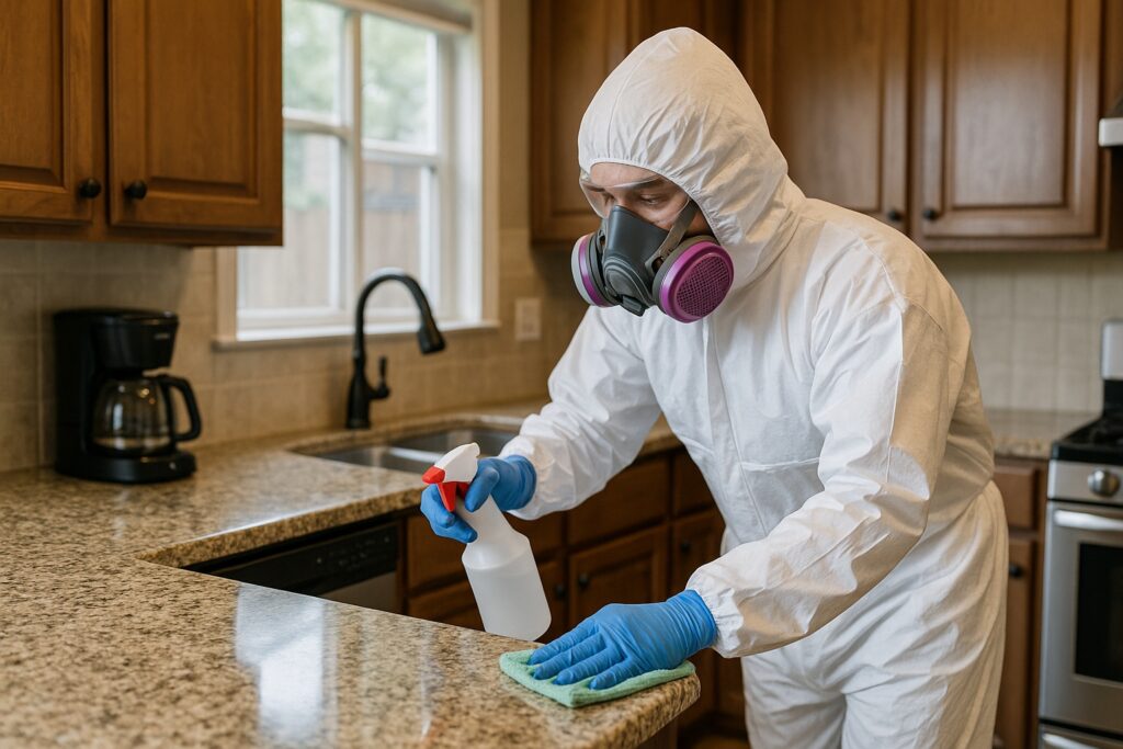 We fully sanitize and clean your property when you hire us for biohazard cleanup in Taylorville IL.