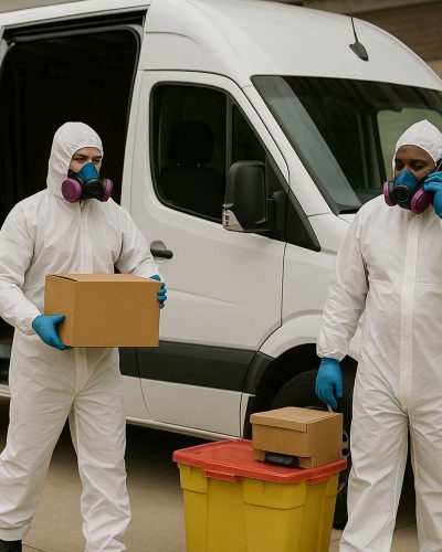 Real life biohazard cleanup in Rochelle is done by professionals at Midwest Trauma Cleanup