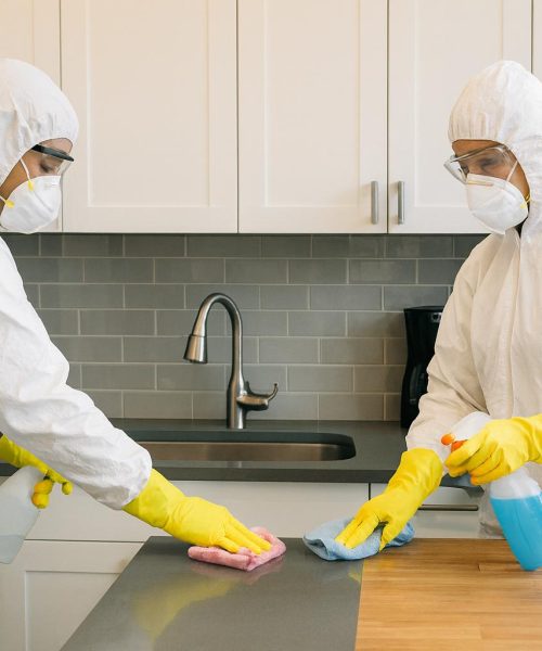 Watch our trauma cleanup technicians complete a MRSA cleanup at our customers property.